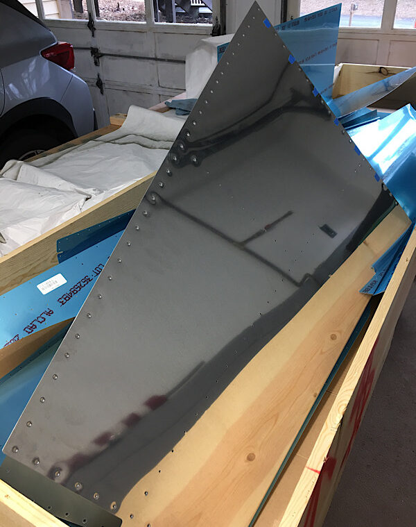 Vertical stab and rudder preparation. – Alex's Place